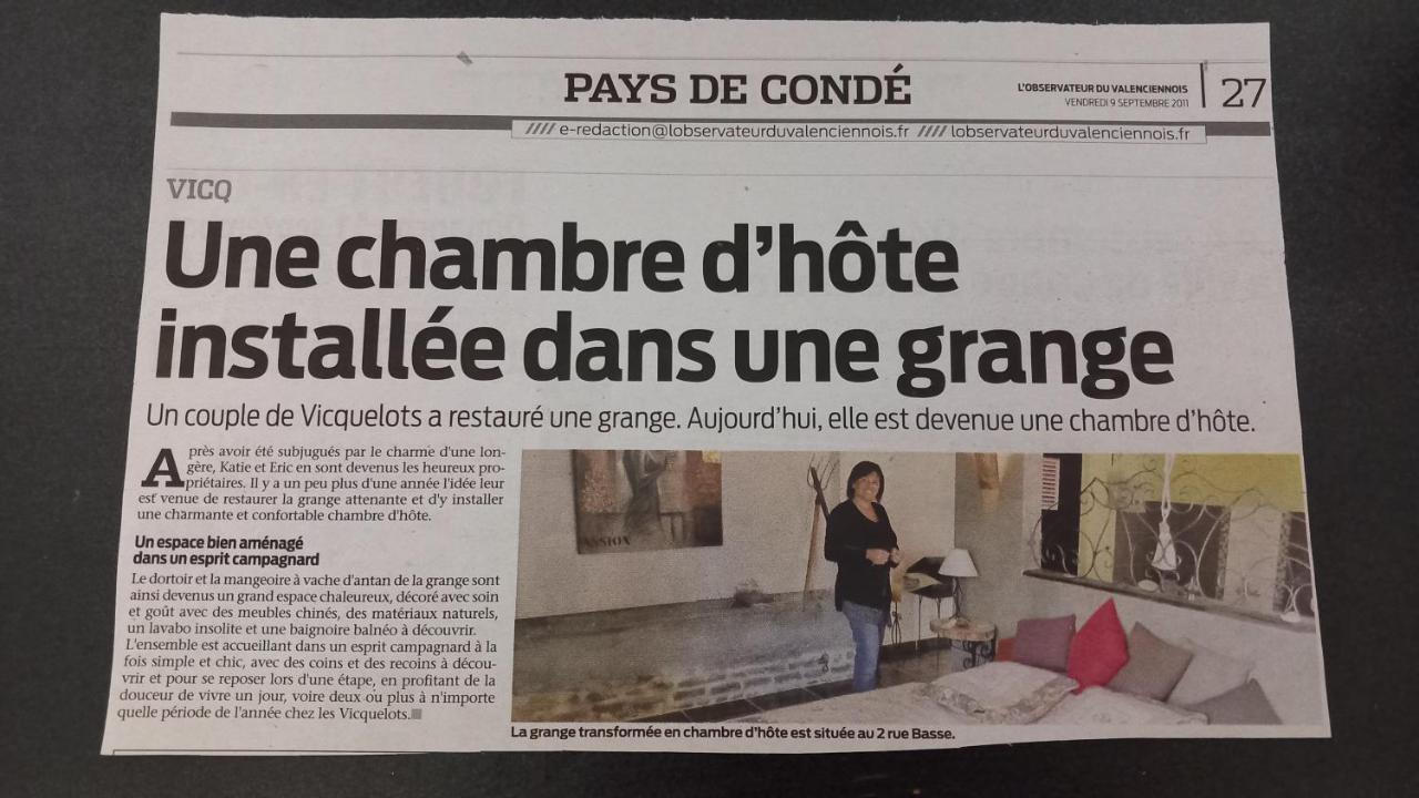 Chambres D Hotes ,Hotel ,Secret D'Une Nuit A Vicq Pres De Onnaing,Avec Piscine المظهر الخارجي الصورة